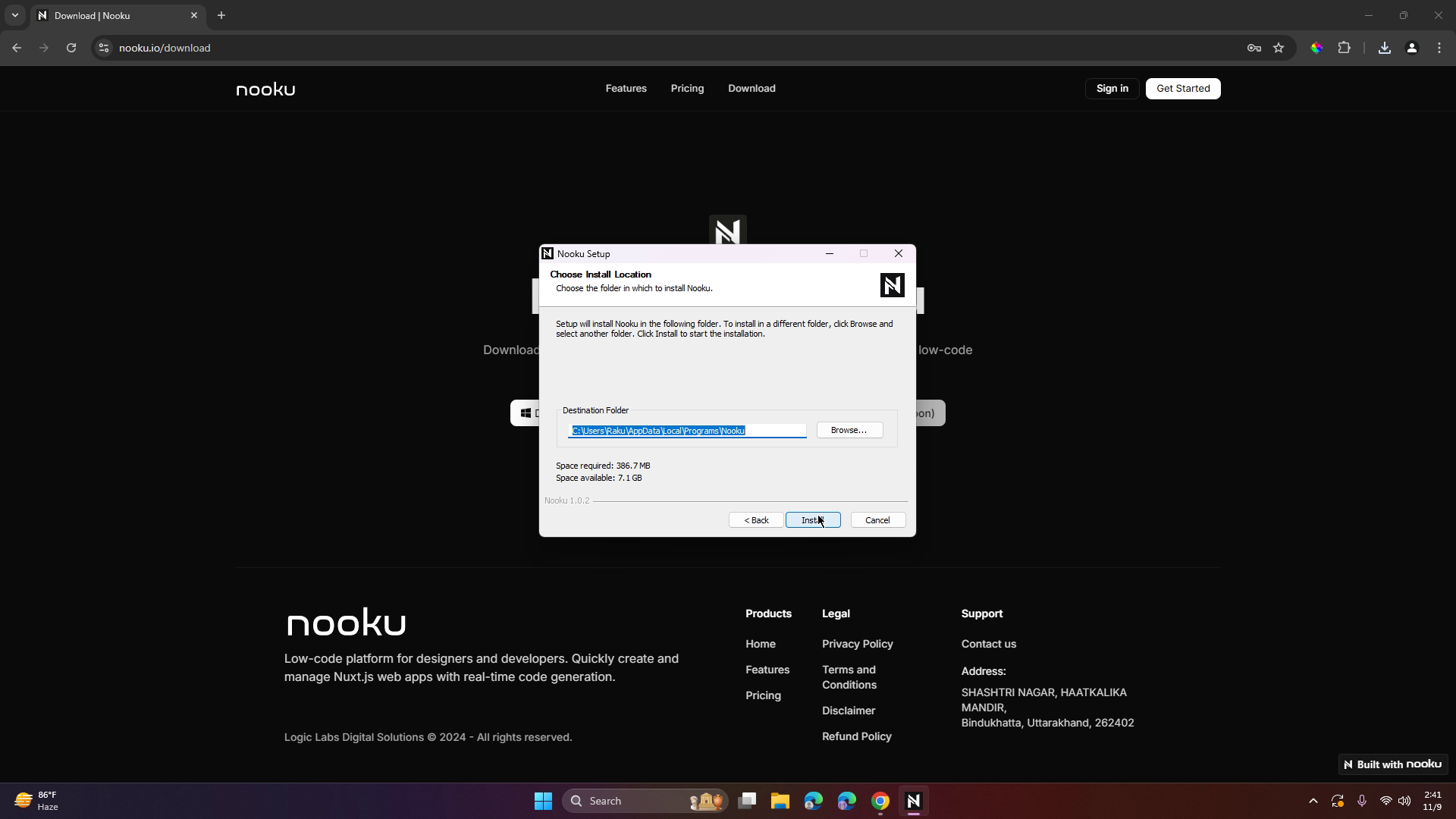 install nooku